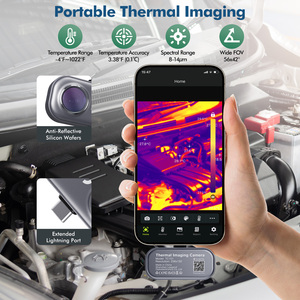 Máy ảnh nhiệt hồng ngoại TC101 mới dành cho điện thoại thông minh, máy tính bảng và máy tính xách tay, hoạt động với thiết bị di động và máy tính để bàn - Product Image 2