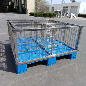 Custodia CARTER OEM staccabile in acciaio inox due-frame/quattro-frame/contenitore di ricambio magazzino gabbia sei-frame - Product Image 3