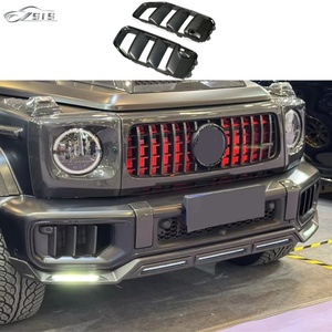 W465 G63 Air Vents Dry Carbon Bodykit Parts Reemplace central el parachoques delantero para <span class=keywords><strong>Gwagon</strong></span> G Class W465 G63 2024 + - Product Image 3