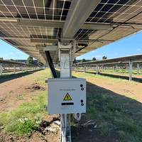 Système de suiveur solaire à double rangée à haut rendement suivi PV à un axe entraînement de pivotement suivi fabriqué suiveur solaire à haut rendement