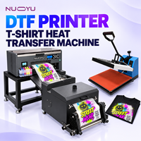 Imprimante de transfert thermique pour t-shirts A3 DTF Epson 4720 7 couleurs fluorescentes, agitateur de poudre automatique, film PET, CE RoHS, garantie 1,5 an