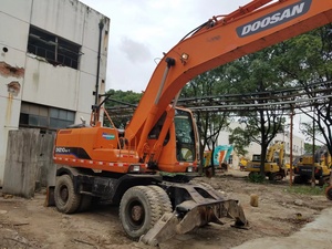 Doosan 20ton DH210W-7รถขุดล้อยาง, ใช้กับกระปุกเกียร์ของคัมมินส์งานหนัก2012รุ่น0.86ม. ถังรับประกัน12เดือน - Product Image 3