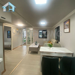 <span class=keywords><strong>Suite</strong></span> de bureaux modulaires extensibles à installation rapide, chambre à coucher, salle de bain, modules de bureau, design moderne, construction en panneaux sandwich en acier - Product Image 3