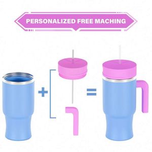Botella de Agua Sublimable Personalizada, la Más Popular, para la Escuela, para Bebidas Frías y Calientes, con Pajita - Product Image 5