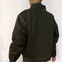 Veste de travail bombardier en coton, nouveau, tenue d'hiver, tissée en chine, en toile de canard, vêtements de travail,