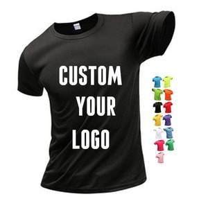 Promotion Gift <b>Polyester</b> Mesh Plain T Shirt Custom Sublimation Transfer Print Logo Tee Quick Dry Fit <b>Tshirt</b> Men T-shirt for Men - Product Image 5