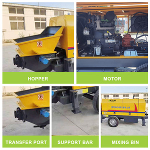 60m Boom Concrete <b>Pump</b> Truck Buy Trailer Type Concrete <b>Pump</b> Truck Drag Transcrete Trailer <b>Pump</b> - Product Image 4