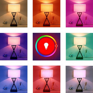 หลอดไฟอัจฉริยะ Poplor 9W E27 ควบคุมผ่านแอพ เปลี่ยนสีได้ RGB - Product Image 4