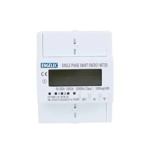 Fase única 100/240v 50/60hz WiFi y RS485 Bi-direccional de medición de energía medidor Kwh medidor de energía