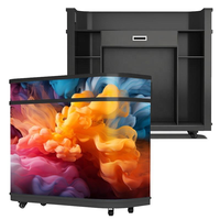Écran LED couleur haute définition 4K P2.5 pour cabine DJ, table LED intérieure, affichage de comptoir
