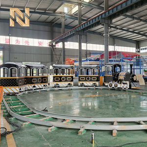 Tren Eléctrico Premium de Acero para 24 Personas - Trenes para Parques de Atracciones y Centros Comerciales con Alcance de 40 km para Uso en Exteriores - Product Image 5