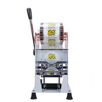 Scelleuse semi-automatique électrique pour gobelets et bouteilles en plastique, pour l'emballage de boissons et d'aliments, 110V/220V