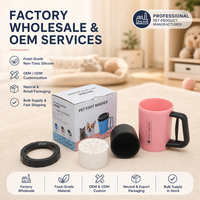 Brosse Nettoyante Rotative en Silicone pour Pattes de Chien, Marque Privée, Douce et Délicate, pour Chiots, Chatons, Chiens et Chats – Vente en Gros