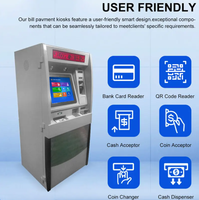 Distributeur automatique de billets pour la gare routière avec distributeur automatique de billets et monnaie