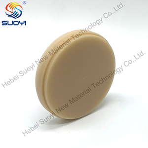 Materiali di consumo laboratorio odontoiatrico Cadcam fresatura 98mm 95mm AG monostrato <span class=keywords><strong>Pmma</strong></span> Block dischi vergini Vita16 - Product Image 3