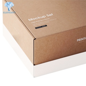 Caja de Cartón Corrugado Plegable con Tapa, Impresión a Color CMYK, Diseño Personalizado y Elegante, para Marcos de Fotos - Product Image 3