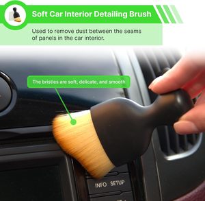 Dài xử lý Chenille sợi nhỏ rửa xe lau Mitt bánh xe bàn chải xe làm sạch Kit với kính chắn gió cửa sổ giống cây chổi khô Khăn - Product Image 5