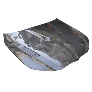 Capot moteur avant en fibre de carbone style V, tuning automobile pour BMW E60 E61 M5 2005-2010 - Product Image 4