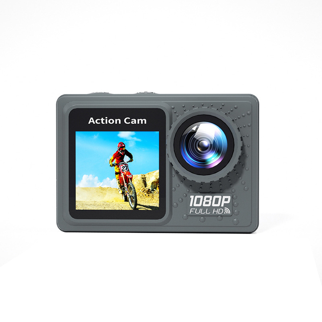Wholesale High-Definition 1080p Waterproof Sports Action Camera for Motorcycle Helmet Use Outdoor MicroSD 120 Wide Angle Max