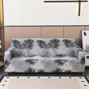 Funda de sofá de estilo geométrico con estampado moderno, funda de sofá elástica de 3 plazas para sala de estar - Product Image 1