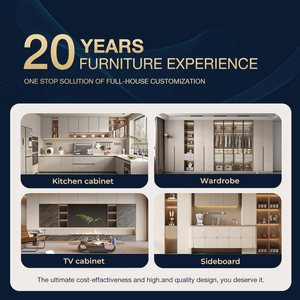 Armoires sur mesure en chêne contemporain et cerisier, armoires de cuisine en bois massif, armoires de cuisine en bois pour l'intérieur - Product Image 6