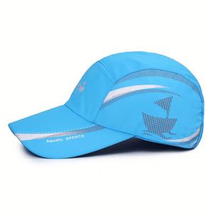 Factory OEM Custom Logo Quick Dry Breathable Common <b>Summer</b> Sports Baseball Golf Cap Headwear - Product Image 4