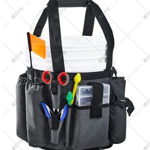 Sac de rangement pour seau de pêche, 5 gallons, en tissu Oxford, avec poignée supérieure, usage extérieur polyvalent - Product Image 2