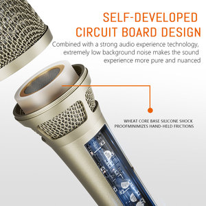 Chuyên Nghiệp KMS-105 Năng Động Cardioid Microphone Có Dây Với Xlr Nối Tiếng Ồn Hủy Bỏ Karaoke <span class=keywords><strong>Mic</strong></span> Cho Ghi Âm Giọng Hát - Product Image 6