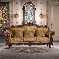 Nouveau produit chaud canapé en tissu européen 123 ensemble salon en forme de U combinaison tissu meubles canapé