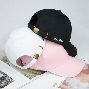 Unisex Baseball Cap Black Cotton Twill Breathable <b>Sun</b> Shading <b>Hat</b> For <b>Men</b> Women - Product Image 3