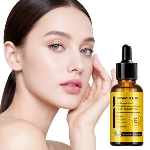 Sérum Huile Corporelle Bio Anti-Âge Éclaircissant Hydratant et Illuminateur à la Vitamine E, Estampage Or, Vente en Gros - Product Image 1
