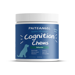 맞춤형 애완 동물 치료 진정제 보충제 멜라토닌 지원 이완 진정 대마 개 씹는 건강 불안 - Product Image 6