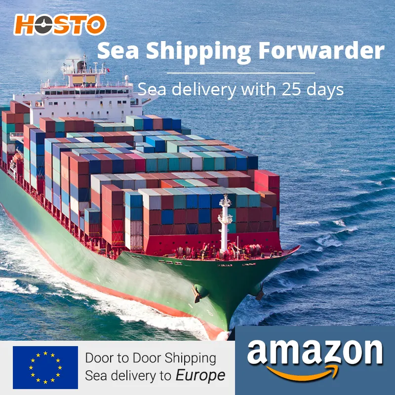 Freight Forwarder China to Europe UK Italy Germany Ireland sea freight door to door shipping supplies
