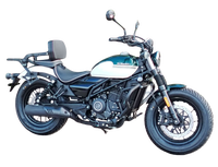 Dossier pliable avec support pour CFMOTO CLC250 CF250-6A, support confortable réglable pour conducteur et passager