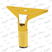 WINSTAR hochwertige Metall möbel klopft Dreieck billige Sofa beine für Tisch füße