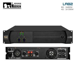 LA82 800 vatios <span class=keywords><strong>2</strong></span> canales amplificador de potencia profesional de alta potencia 800W * <span class=keywords><strong>2</strong></span> 2U clase D amplificador de potencia Digital con carcasa de Metal - Product Image 3