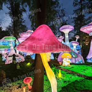 Lampe de jardin champignon charmante IP65, lampe décorative pour paysages, festivals et événements - Product Image 2