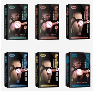 Dildo réaliste pour homme avec sangle creuse, culotte dildo portable pour couple avec <span class=keywords><strong>ceinture</strong></span> pour le plaisir féminin, pantalon solide pour femme - Product Image 1
