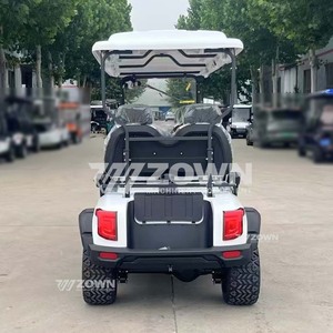 Carrito de Golf Eléctrico Multifuncional con Portaherramientas y Cesta de Almacenamiento, Ideal para Campos de Golf, Parques, Campus y Zonas Residenciales - Product Image 6