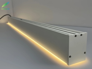 Không thấm nước văn phòng thương mại ánh sáng Cửa hàng nhôm cơ thể trang trí treo trần chiếu sáng lịch thi đấu Mặt dây chuyền tuyến tính dẫn đèn - Product Image 4