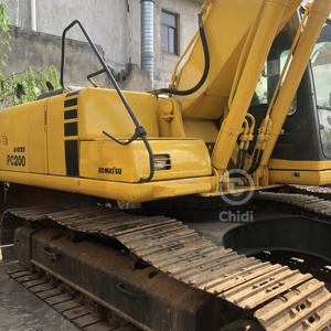 ญี่ปุ่นเครื่องก่อสร้าง Komatsu PC200-6รถขุด/ใช้อุปกรณ์หนัก/Komatsu ใช้รถขุด PC200รถขุดตีนตะขาบ - Product Image 3