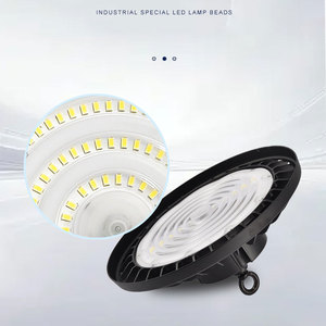 Lámpara <span class=keywords><strong>LED</strong></span> UFO de Alta Potencia, Impermeable IP65, para Centros Comerciales, Almacenes, Garajes, Minería, Proyectos de Iluminación Industrial - Product Image 4
