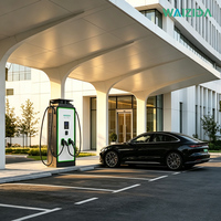 Bornes de recharge pour véhicules électriques 80 kW, compatibles RFID/POS/APP/OCPP, certifiées CE, CCS2, compatibles Tesla, double borne, longueur de câble en option, chargeur VE