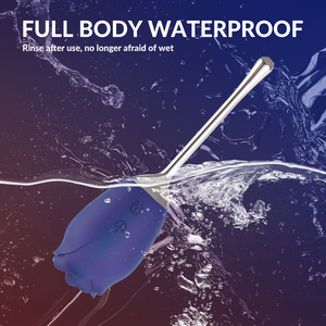 S-HANDE Vibratore a Forma <span class=keywords><strong>di</strong></span> Rosa in <span class=keywords><strong>Silicone</strong></span> per Stimolazione Clitoridea, Giocattolo Erotico per Donne - Product Image 4