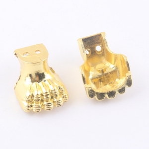 Small Gold Alloy <strong>Metal</strong> Feet Leg <strong>Corner</strong> for Wooden case Jewelry <strong>Box</strong> - Product Image 5