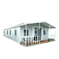 Maison préfabriquée extensible moderne en conteneur de 20 pieds ou 40 pieds, villa en panneaux sandwich, maison en conteneur, Australie