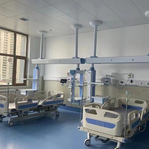 Cama de enfermería manual de un solo manivela con respaldo y elevación de piernas para cuidado en el hogar y uso hospitalario - Product Image 2