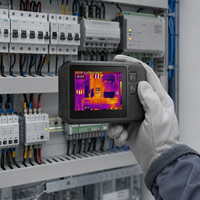 Caméra thermique infrarouge PF210, résolution IR 256x192, NETD 45mK, -20°C à 550°C, inspection électrique, HVAC, industrielle