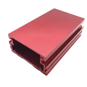 Custom Made Anodized Aluminum Extrusion Enclosure Extruded Electronic Box Aluminium Casing PCB Housing For Project