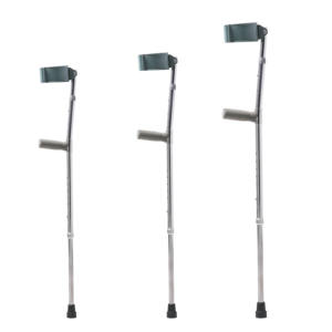 Dayang Canne médicale personnalisée en aluminium pliante Béquilles d'avant-bras mains libres réglables pour hommes âgés Coude pliable - Product Image 3